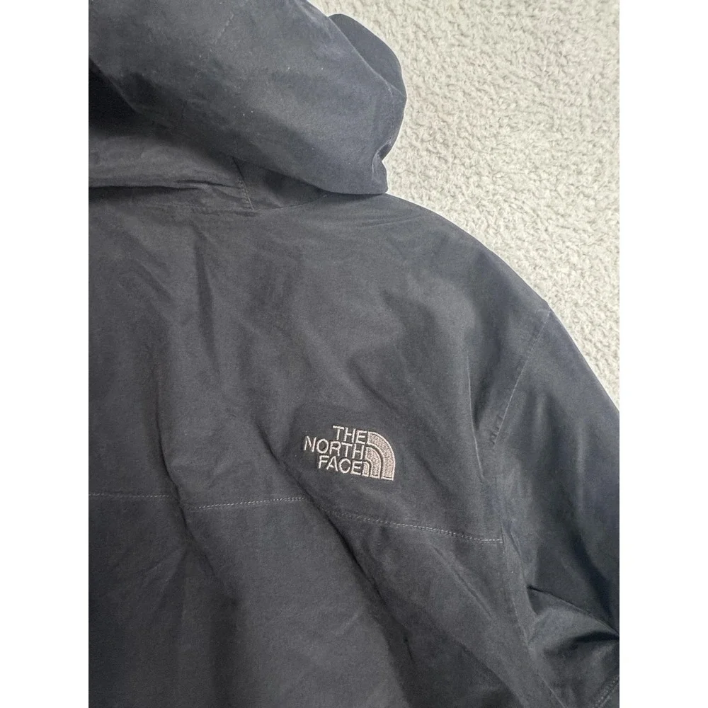 The North Face Jacket Mens‎ Medium Black Hooded Insulated Pit Zips NF0A2TC6